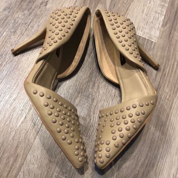 FRENCH CONNECTION Forever Studded Pump Size 8.5 - Picture 8 of 10